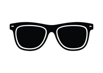sunglass silhouette, Sunglass silhouette vector, sunglasses icon vector 