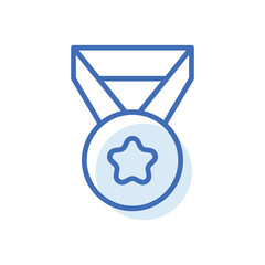 Medal vector icon