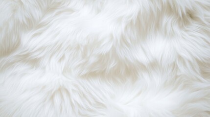 Obraz premium A Stunningly Detailed White Fur Texture Image, Perfect for Graphic Design Projects