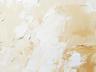Textured Abstract Beige and White: A close-up of a beige and white textured abstract background, created with layers of paint, showcasing the interplay of light and shadow for a captivating visual.