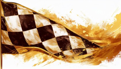 creative vintage grunge abstract racing flag background wallpaper graphic resource