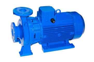 Surface centrifugal pump for pumping clean water , isolated