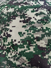 Functional design of military protective equipment, tactical camouflage vest, field equipment.