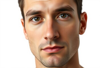 Fototapeta premium Male portrait with neutral expression