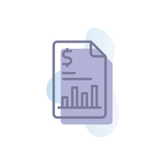 Business Report vector icon