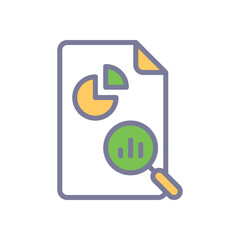 Business Report vector icon