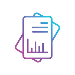 Business Report vector icon
