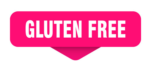 gluten free sticker. gluten free sign on transparent background