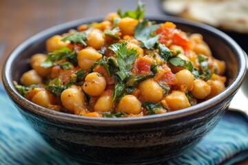 A bowl of chickpeas, their refreshing sweetness a perfect treat for a hot day