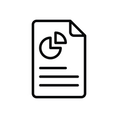 Business Report vector icon