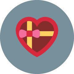 Obraz premium Present Icon