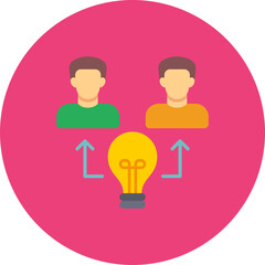 Idea Sharing Icon