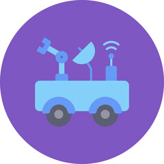 Moon Rover Icon