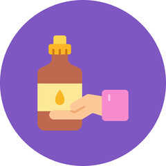 Fototapeta premium Essential Oil Icon