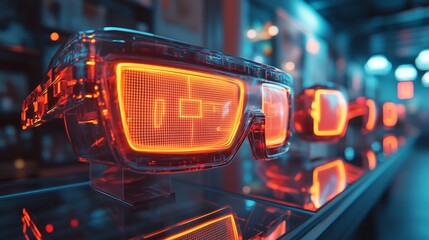 Future technology cool glasses