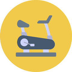 Stationary Bike Icon