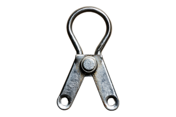 Hanger Clamp Isolated on Transparent Background PNG.