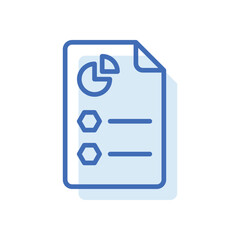 Business Report vector icon