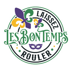 Laissez Les Bon Temps Rouler SVG   Fat Tuesday Svg   Funny Mardi Gras Mask Svg   Mardi Gras Vibes Svg   Sparkly Mardi Gras Svg  © Panyakorn