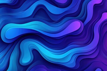 Obraz premium abstract blue waves