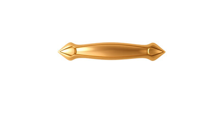 Photo of cabinet handle isolated on transparent background
