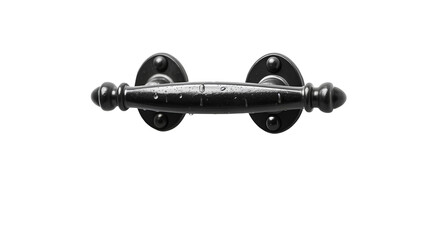 Photo of cabinet handle isolated on transparent background