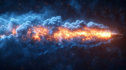 Fototapeta premium Incendiary warhead