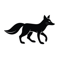 vector image of a fox