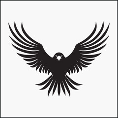 Fototapeta premium Eagle silhouette