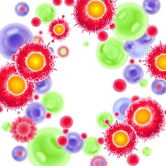 Microscopic Symphony: Bacteria Cells in Motion