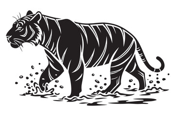 A tiger illustration