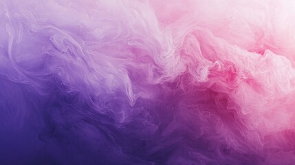 Fototapeta premium Abstract Purple and Pink Ink Swirls: A Serene Visual Symphony