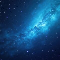 Naklejka premium Subtle blue nebula texture, cosmic dust swirls, dark, cosmic dust