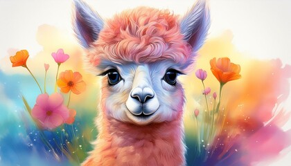 Fototapeta premium Alpaka