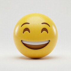 Fototapeta premium 3d smiley face emoji 