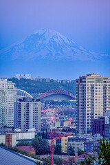 Color stock image of USA, Washington State, Seattle