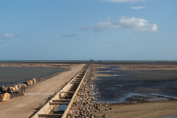 pier on the beach