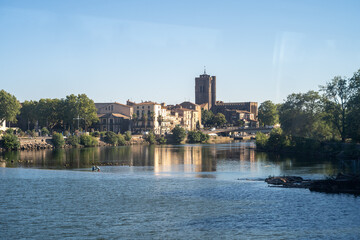 view of the city of agde