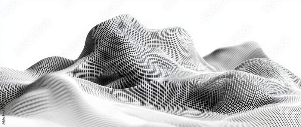 Aufkleber abstract digital background with a network connection structure, incorporating big data and featurin