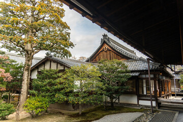the Kenninji Temple in Gion, Japan