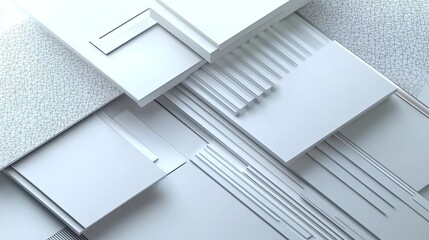 A polygon mosaic background with gray and white tones, suitable for business and corporate settings