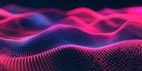 This abstract background image showcases the digital data stream with binary code, representing the concept of technology, information flow, connectivity, data processing, and innovation