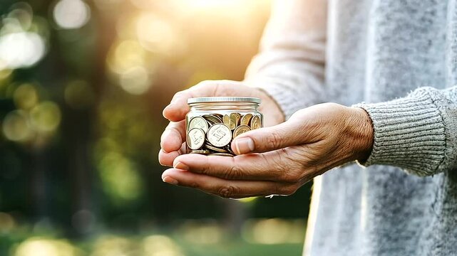 Charity Donation with Gratitude and Generosity