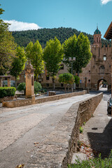 Streets of Rubielos de Mora. Teruel. Spain