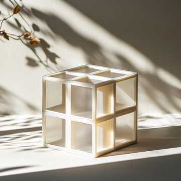 Expandable PEVA Storage Cube with Minimalist Shades for an Organized and Functional Space