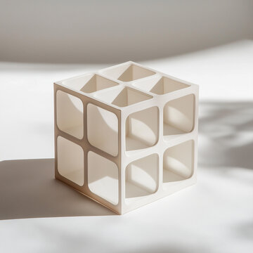 Expandable PEVA Storage Cube with Minimalist Shades for Organized and Sleek Storage