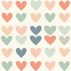 Heart Pattern Wallpaper
