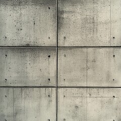 A textured cement wall showcases distinct seams and surface imperfections, emphasizing the raw industrial aesthetic. Natural light enhances the details of the concrete
