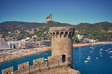 Tossa de Mar, Katalonien, Spanien