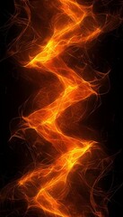 Fototapeta premium Fiery Red Diagonal Lines, Radiant Energy Effect, Sharp Edges Vector Art, Smooth Transitions